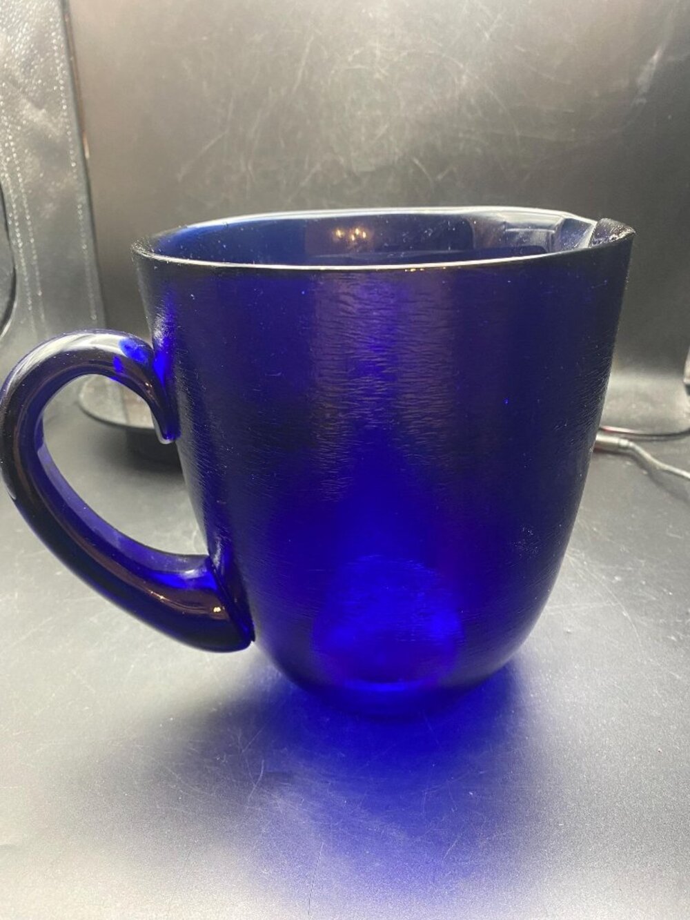 Cobalt Textured Batter Bowl